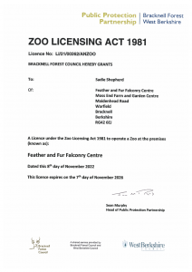 Zoo Licence