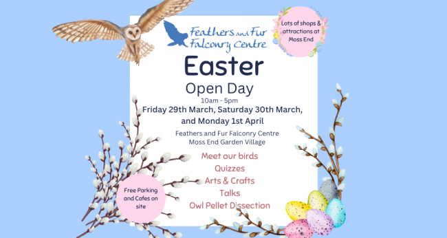 Easter open day poster